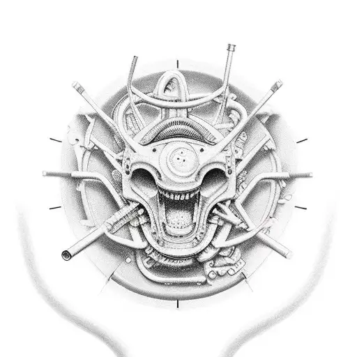 Spray Gun With A Pencil