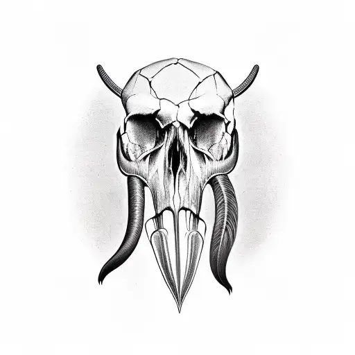 Walrus Skull With Tusks