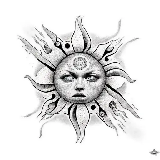 Sun And Eye