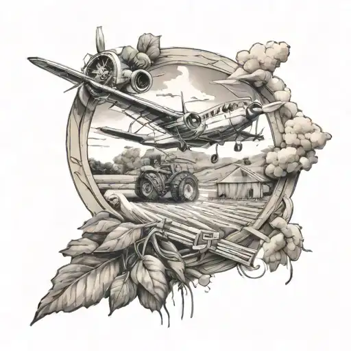 Farming And Music And Planes Flying