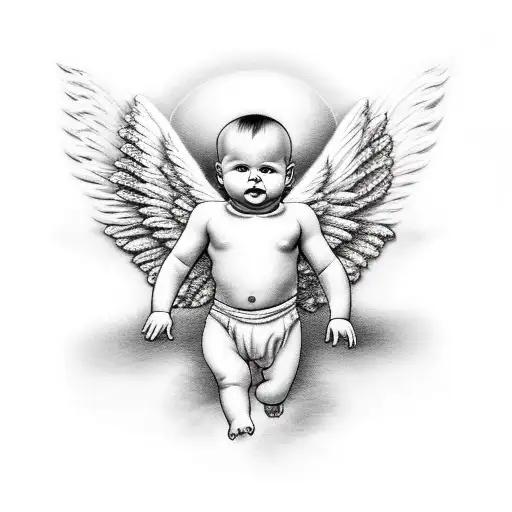 Baby Angel With