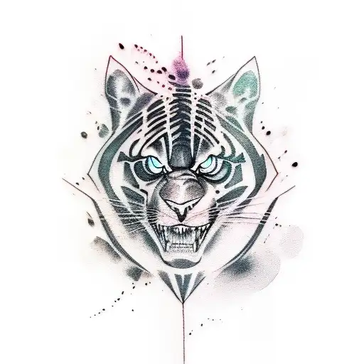 Marvel Black Panter Watercolor