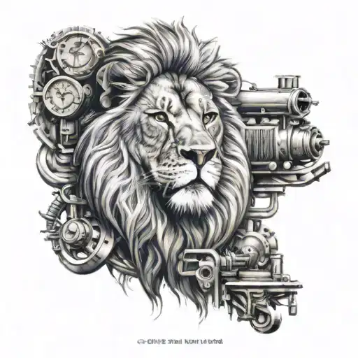 Engineer Lion Surrounded