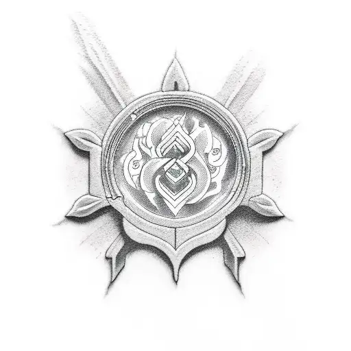 Pitchfork With The Word Monk