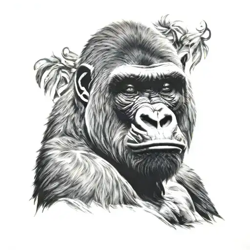 Gorilla Wolf Ox Head