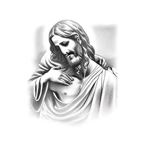 Jesus Heals A Roman Soldiers Ear After Peter Cut It Off