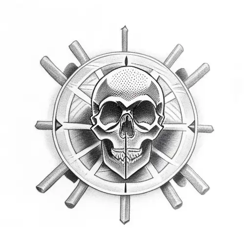 Skull And Arrows