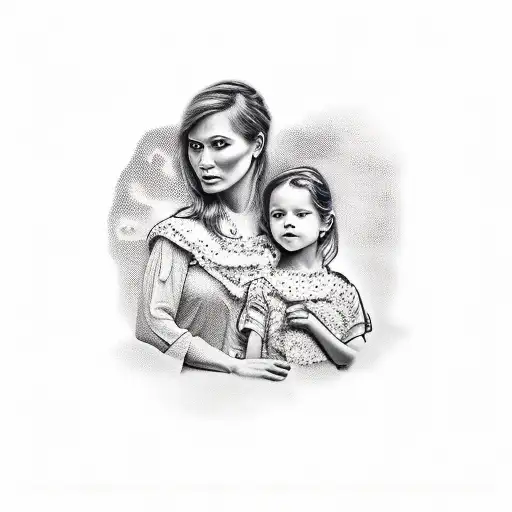 Mother And Daughter Sailing