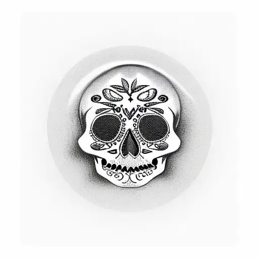 Skultula With Sugar Skull Design