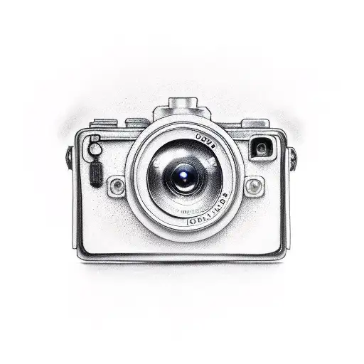 Camera And Bolt With Boke Background