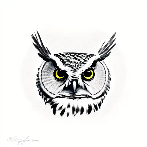Owl And Olive Branch