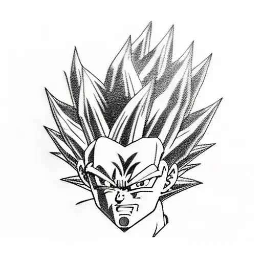 Goku And Vegeta Fighting