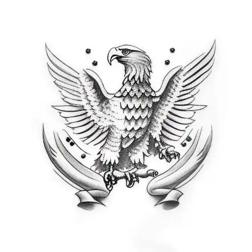 Eagle In A Shield