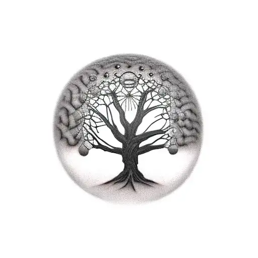 Tree With Basketball