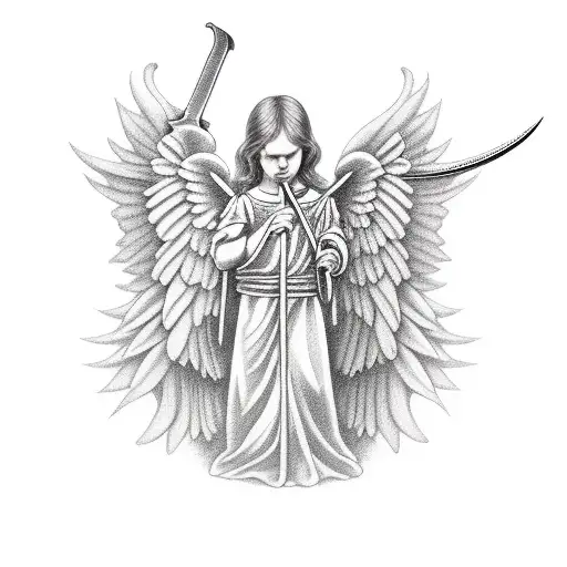 Angel With Sword