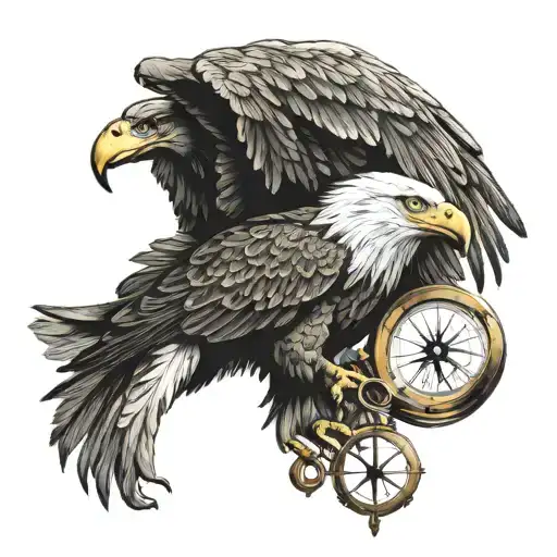 Eagle And Compass