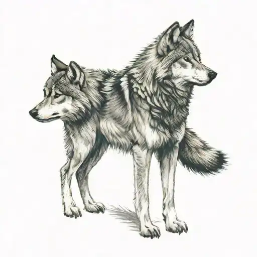 Wolf Standing