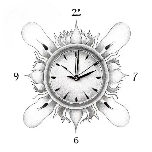 Clock Sun