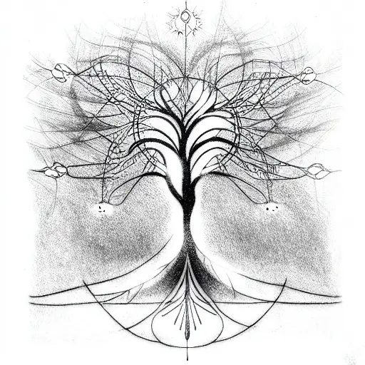 Circuit Tree With Light Pulses