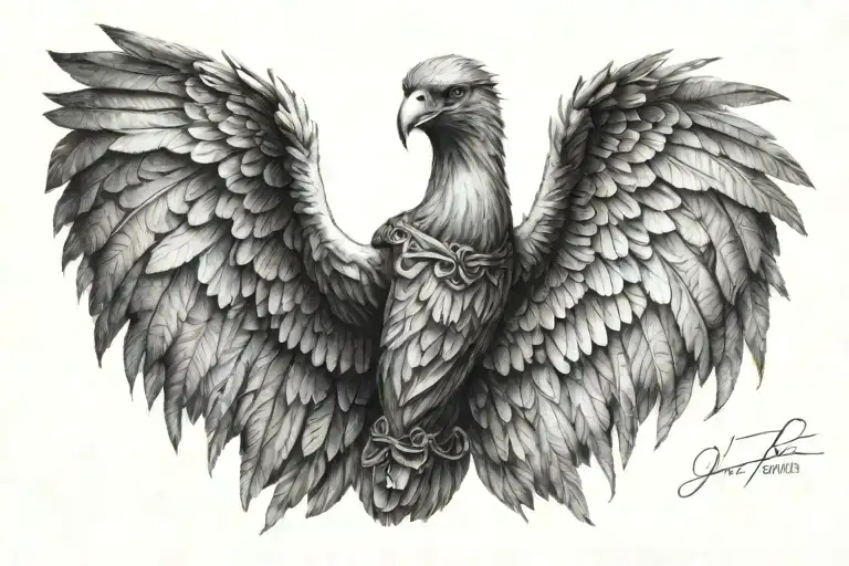 Wings Symbolizing Freedom