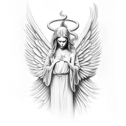 Angel Crossed With Demon