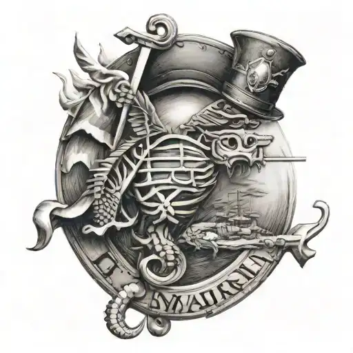 For My Marine Dad Simper Fi