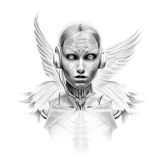 Angel Talking To Extraterrestrial