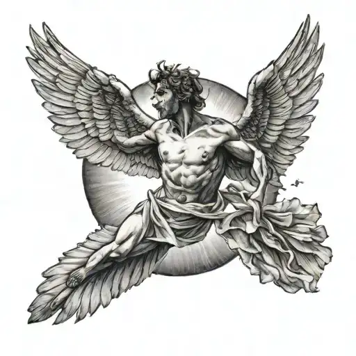 Icarus Falling From The Sun