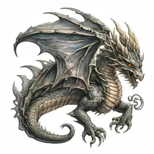 Fourth Wing Dragon Wrapped