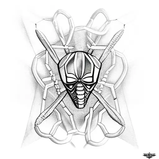 Blackwidow With Webs In The Shape Of A Dna Strand