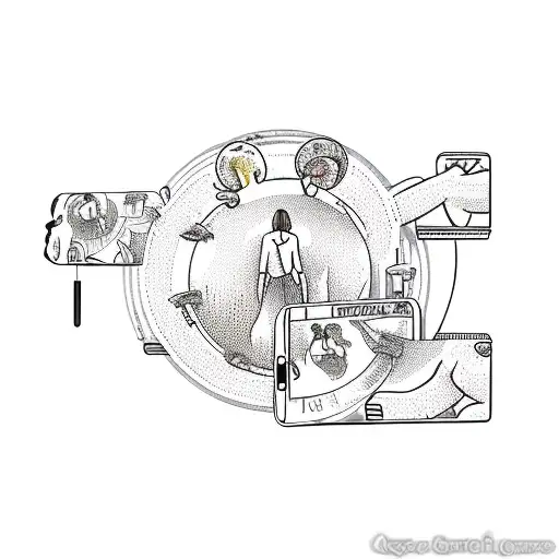 A Group Of People Taking A Selfie