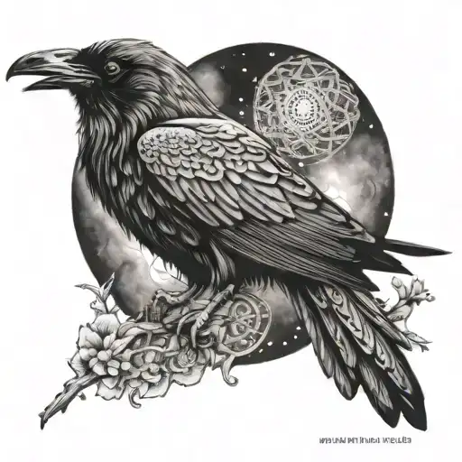 Raven Galactic Mandala