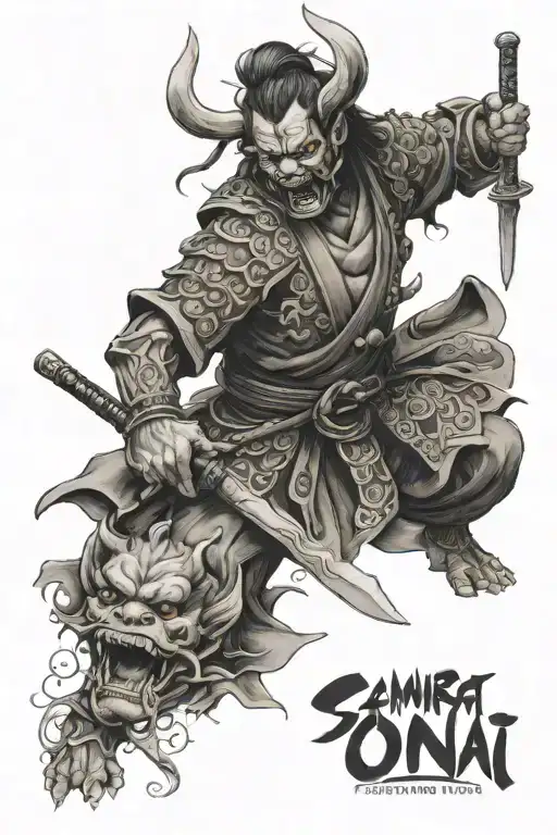 Samurai Oni Full Body