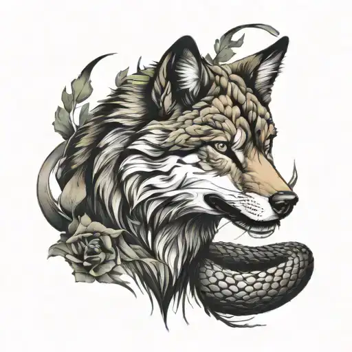 Snake And Wolf