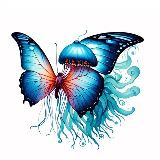 Jellyfish Snake Butterfly