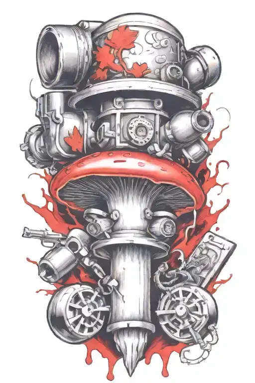 Gangster Mushroom Grenade Mixed Together