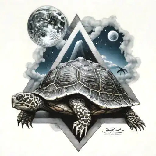 Turtle Moon Pyramid