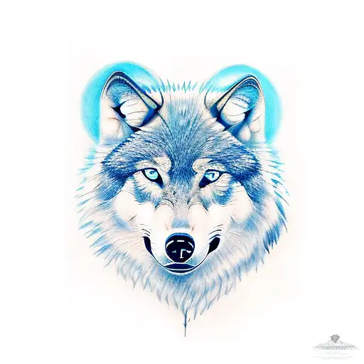 Wolf Blue Eyes