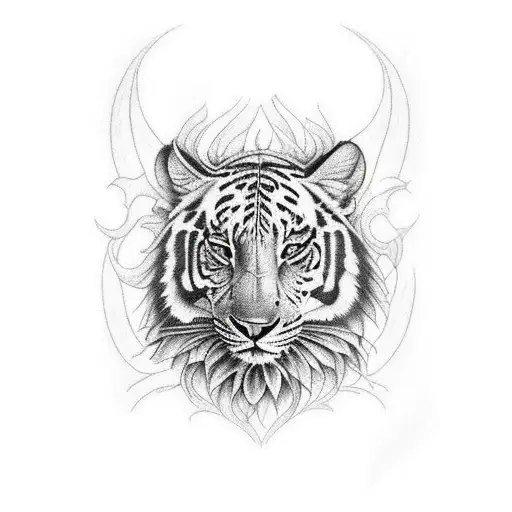 Multiple Wild Animal Full Arm Sleeve