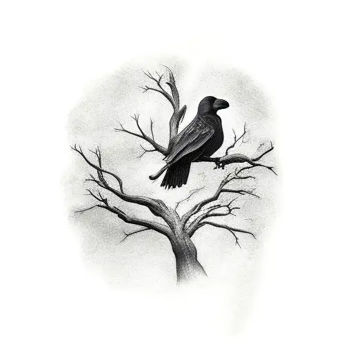 2 Crows In A Tree