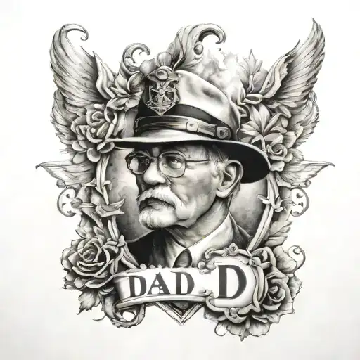 Dad Tribute With Scopion