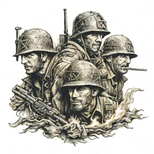 Uzbeen 18-08-2008 To The Brothers In Arms Fallen In The Fire