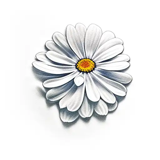 Morning Glory And Daisy