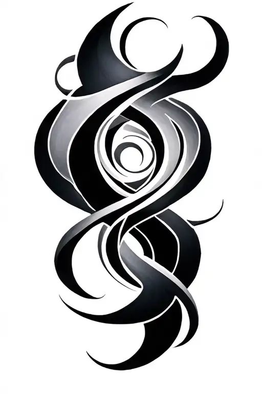 Abstract Wavey Sigil