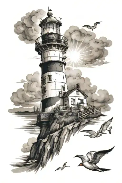 Lighthouse Shining