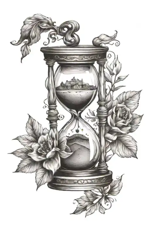 Hourglass With Date