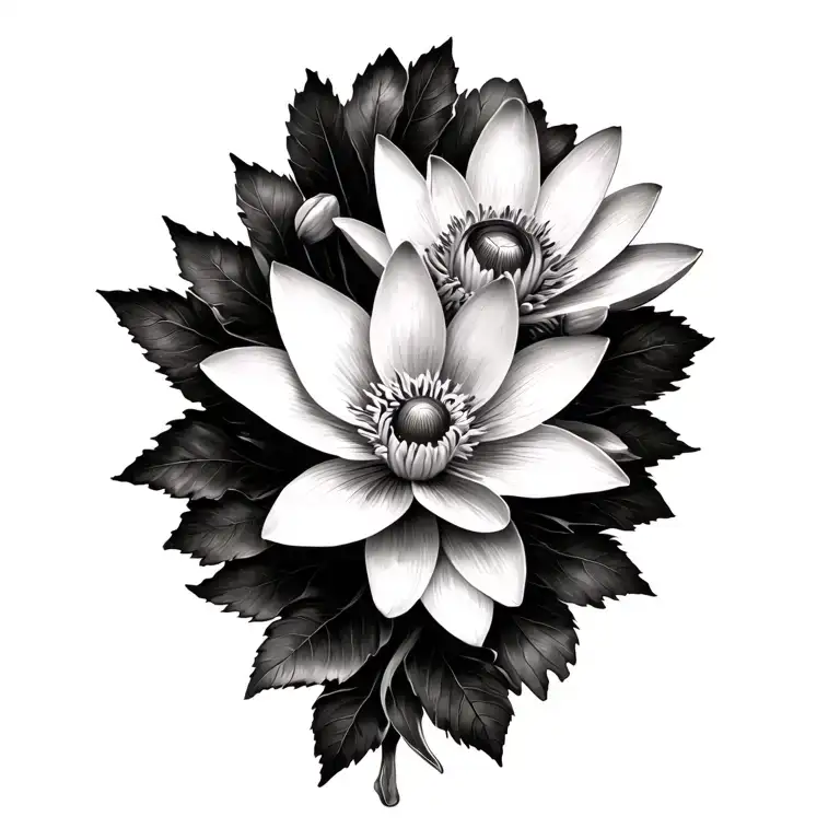 Marigold Daisy Narcissus Poppy Snow Drop Water Lily