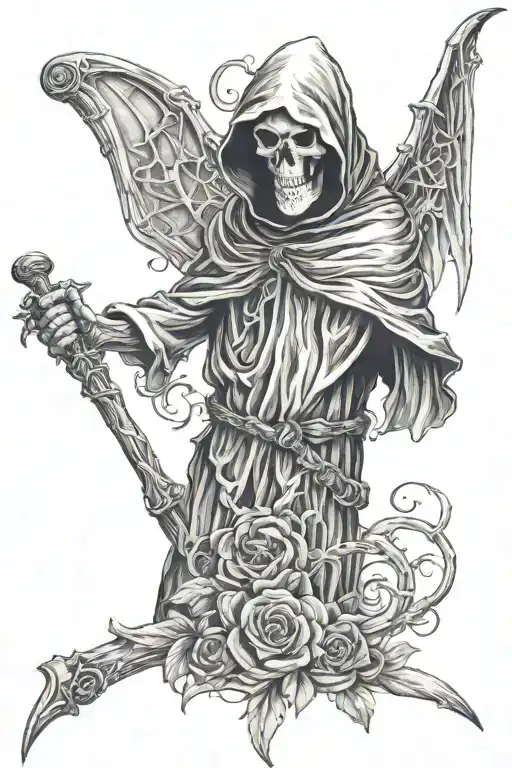Grim Reaper Back
