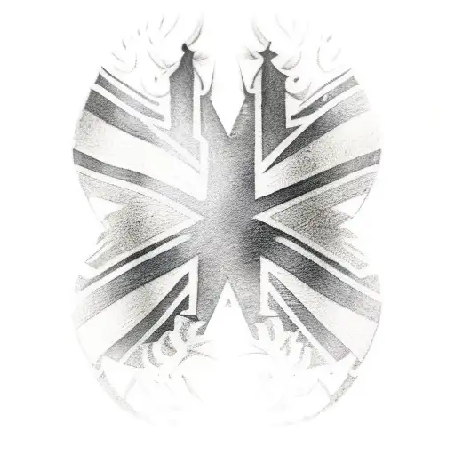 Hungarian And New Zealand Flag