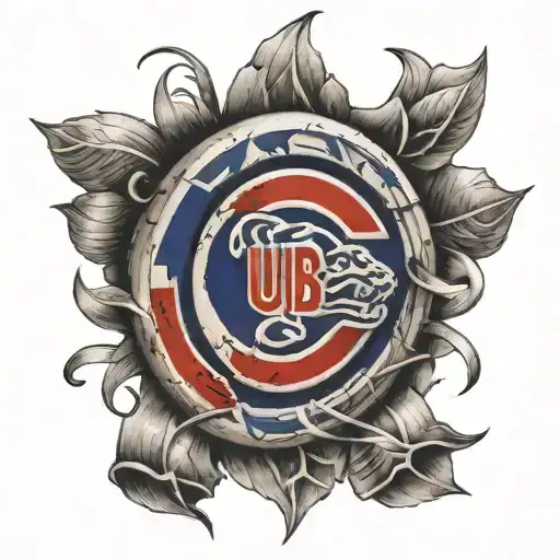Chicago Cubs Logo Intertwined
